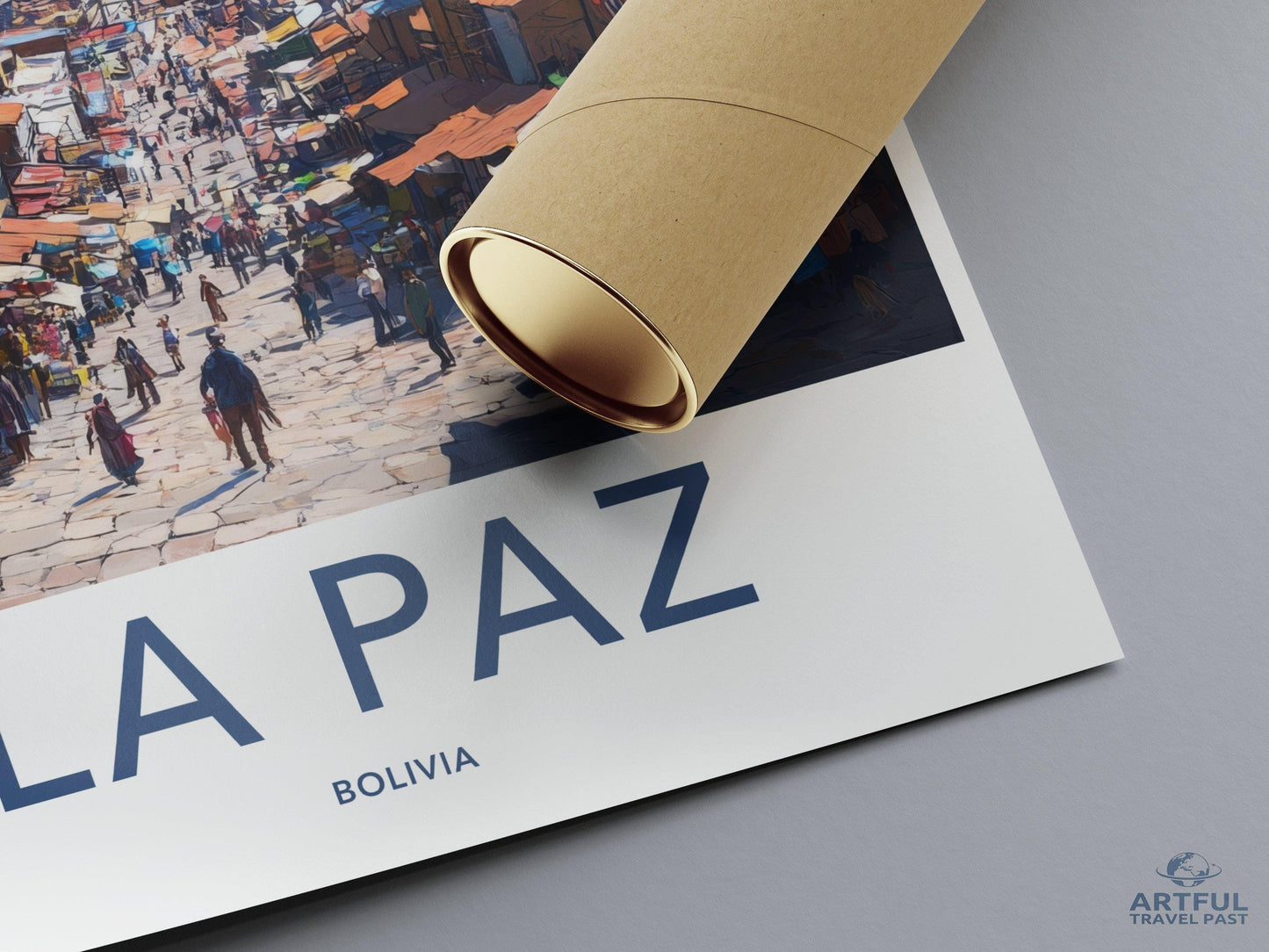 La Paz Poster - Bolivia Wall Art