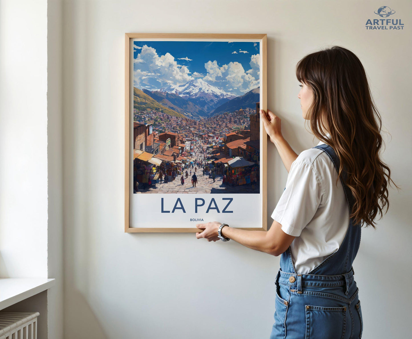 La Paz Poster - Bolivia Wall Art