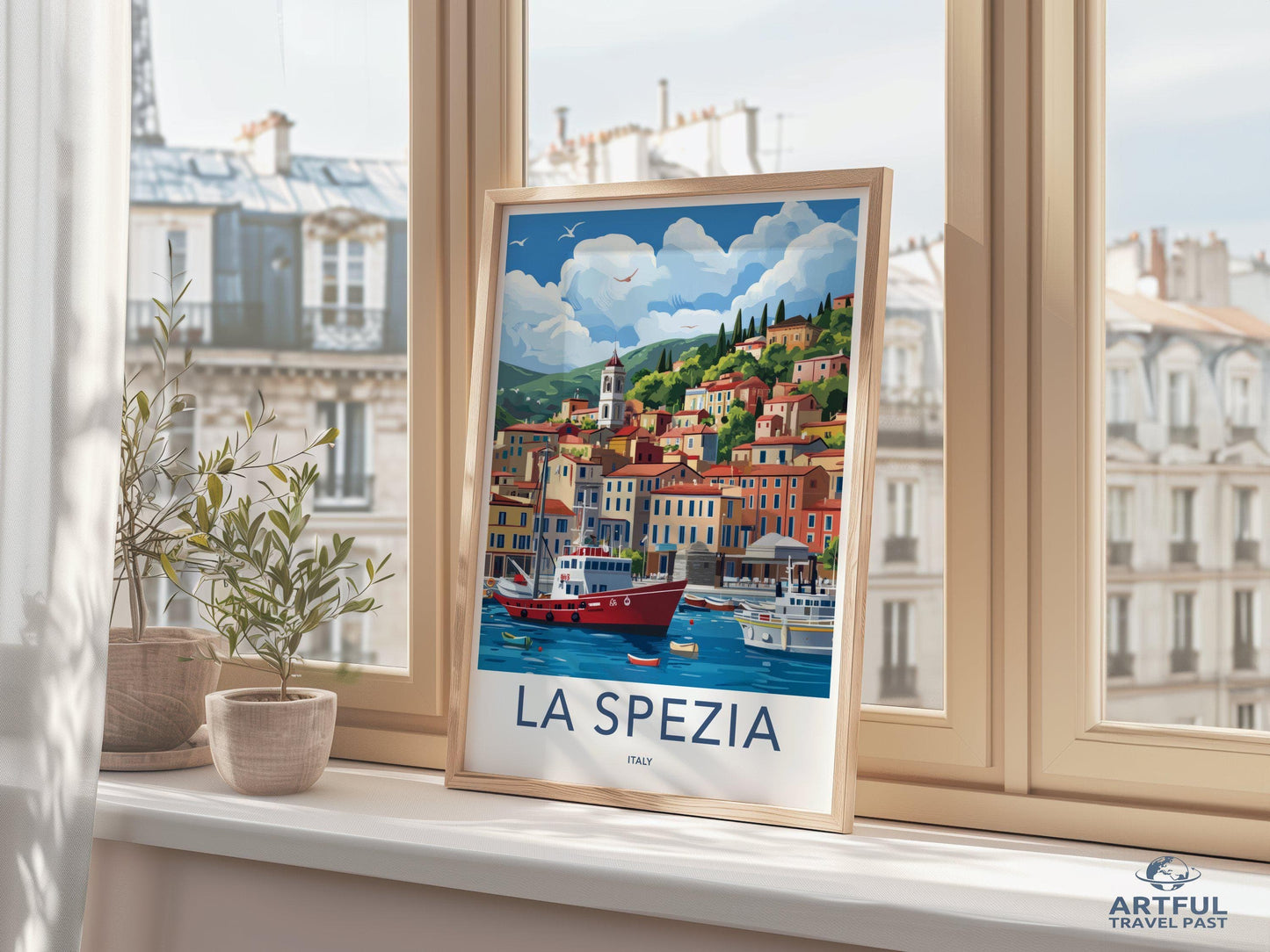 La Spezia Poster | Italy Wall Art | Europe Decor
