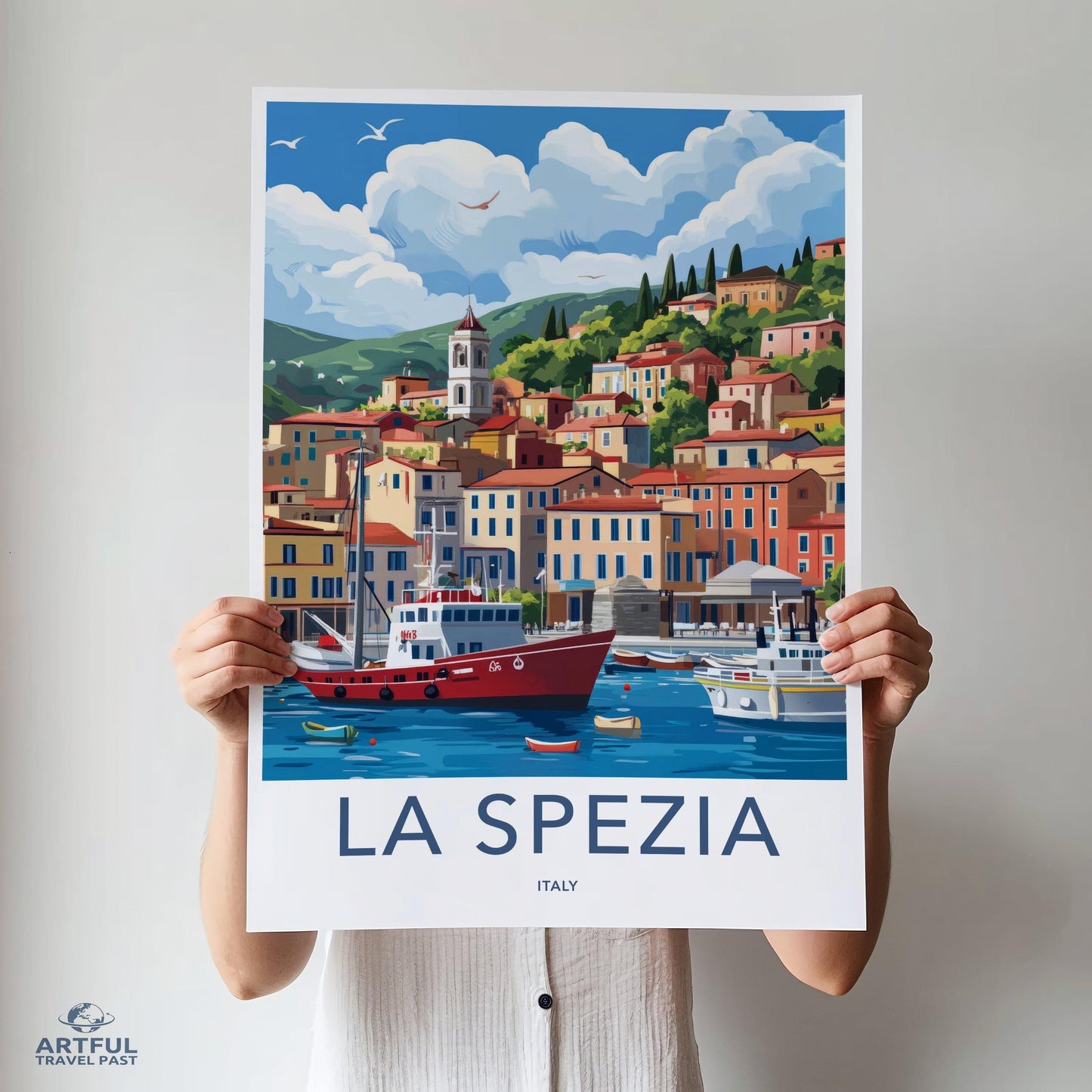 La Spezia Poster | Italy Wall Art | Europe Decor