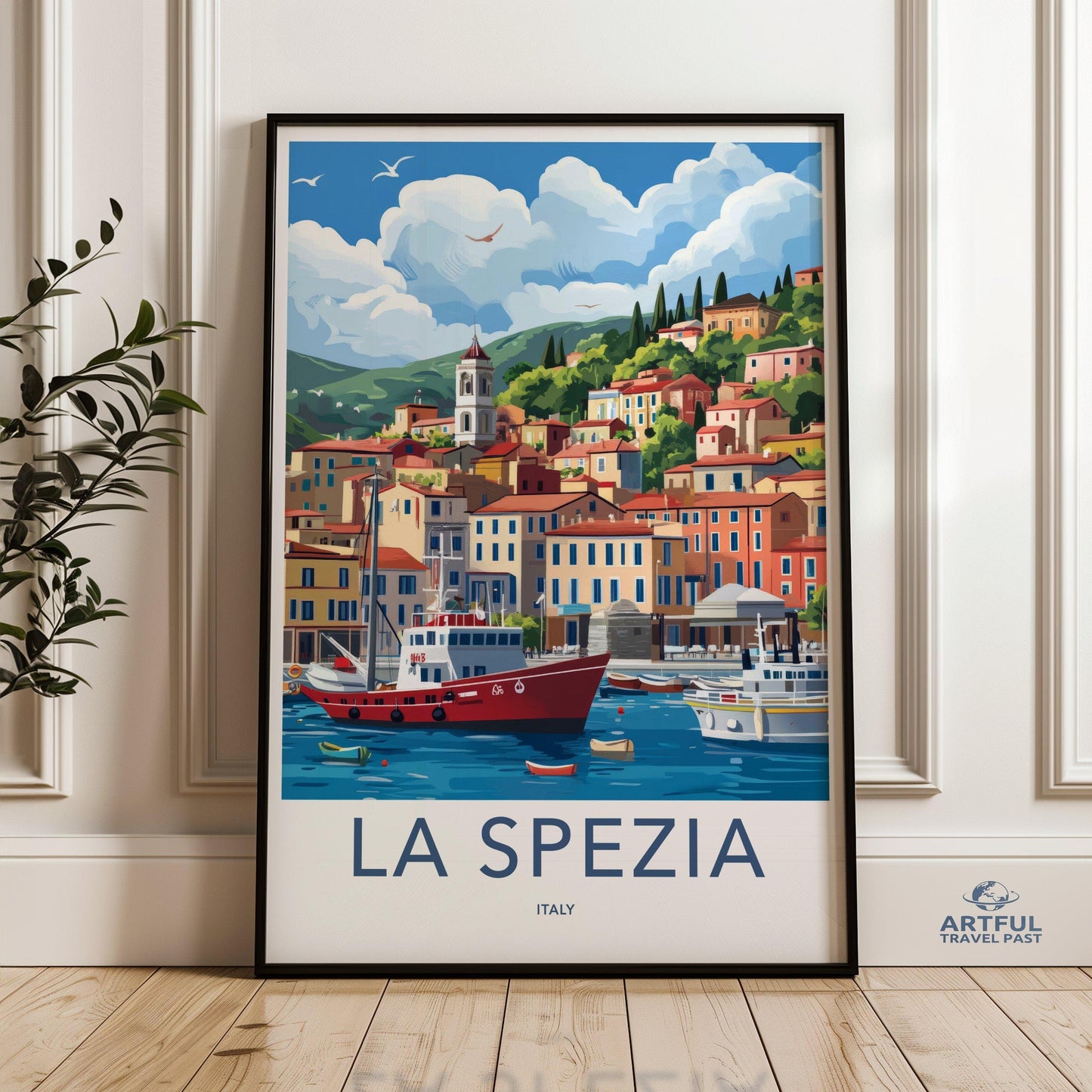 La Spezia Poster | Italy Wall Art | Europe Decor