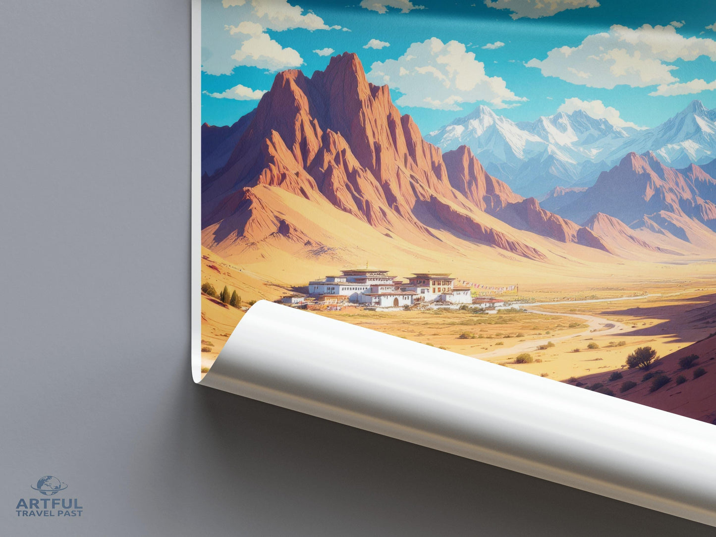 Ladakh India Poster
