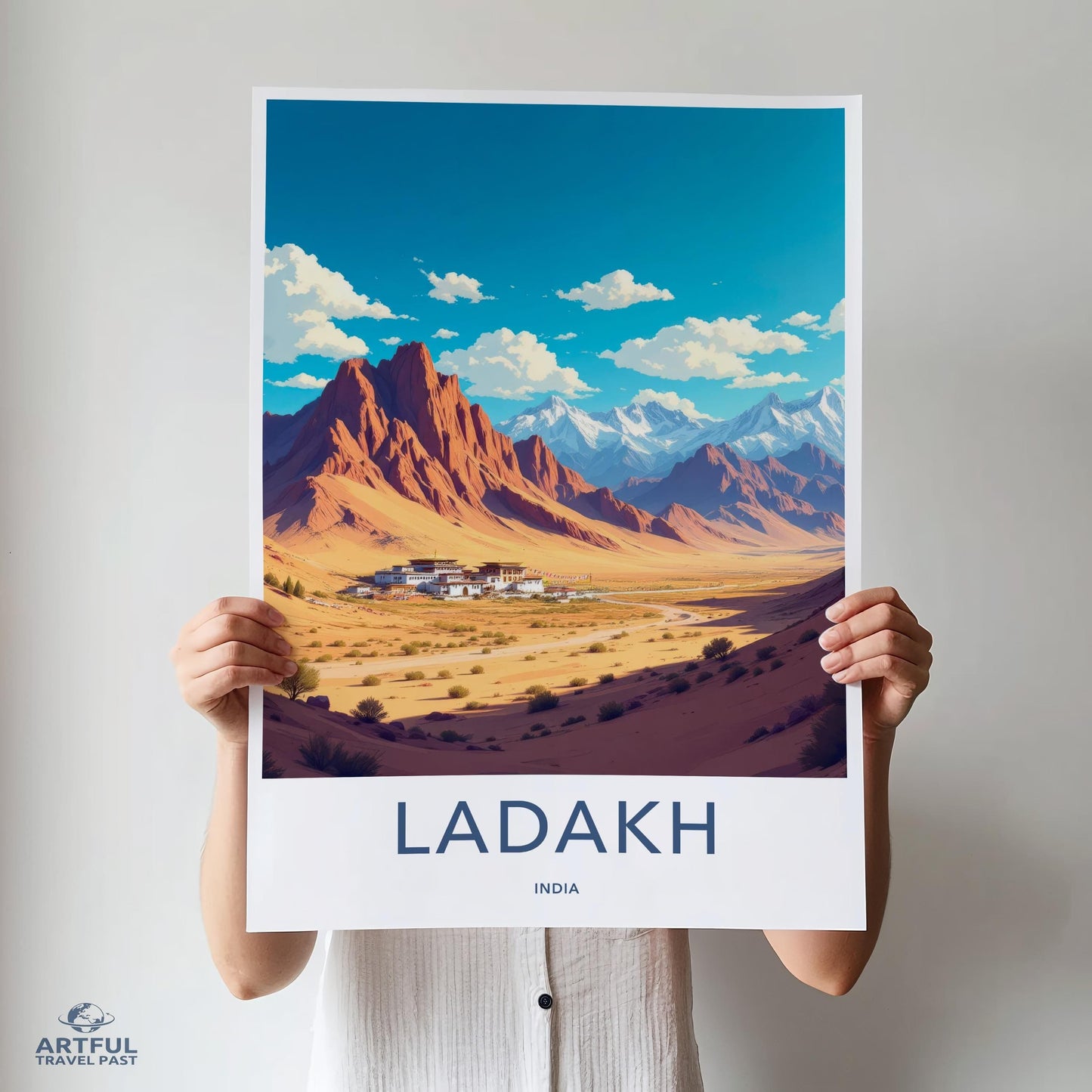 Ladakh India Poster