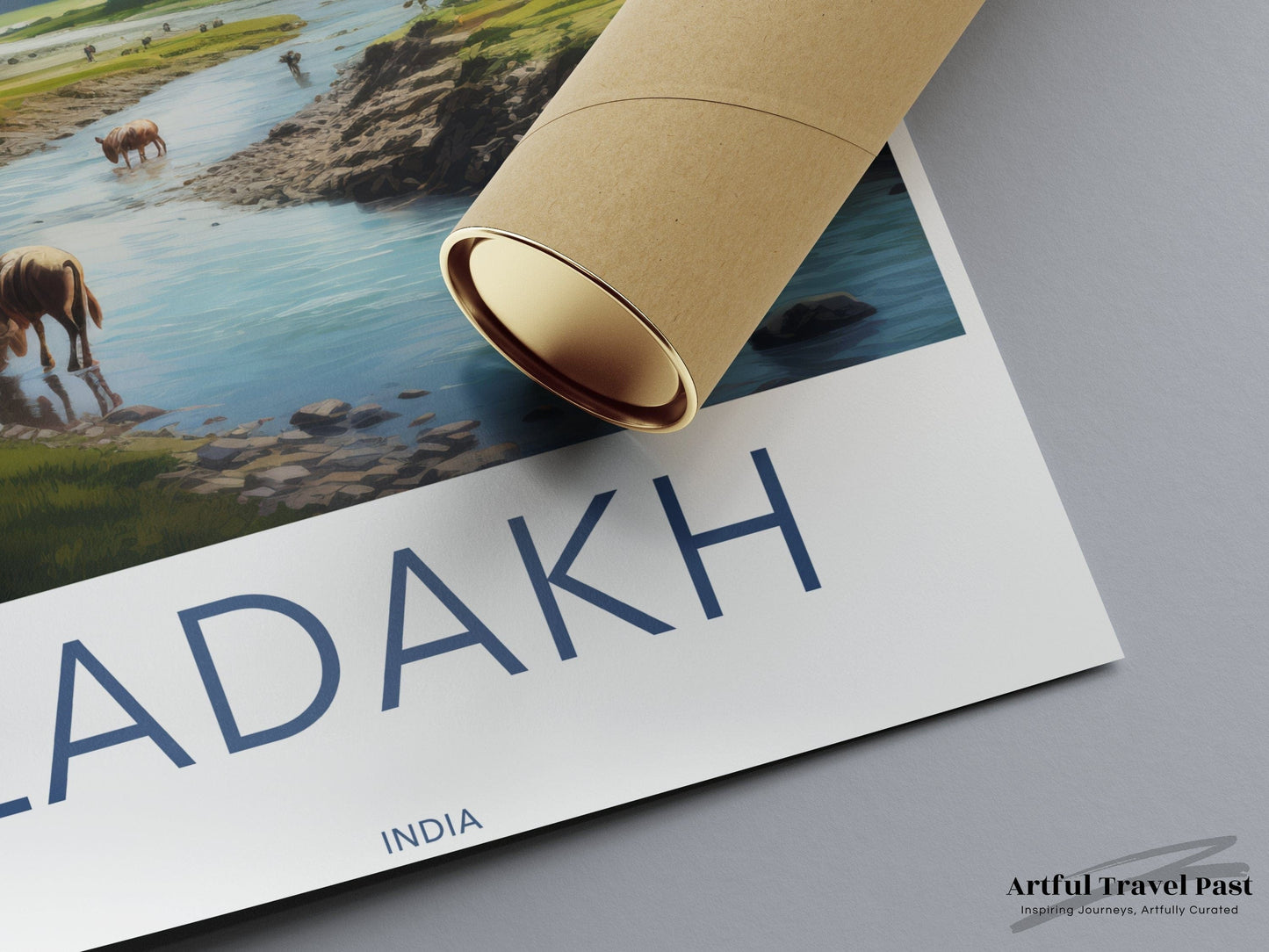 Ladakh Poster | Himalayas Wall Art | India Decor