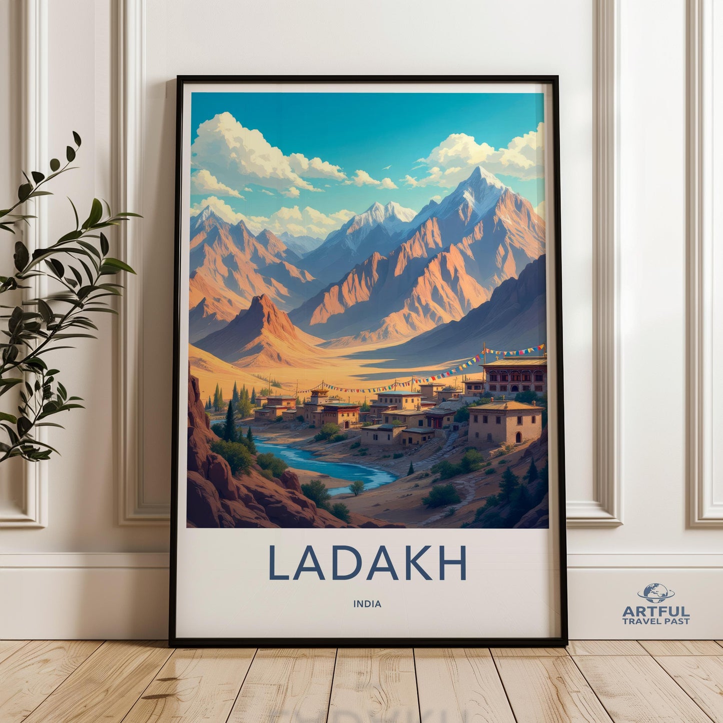 Ladakh Poster - India Wall Art