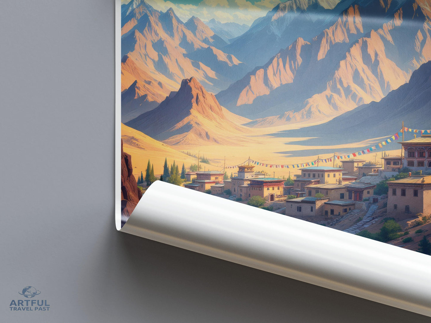 Ladakh Poster - India Wall Art