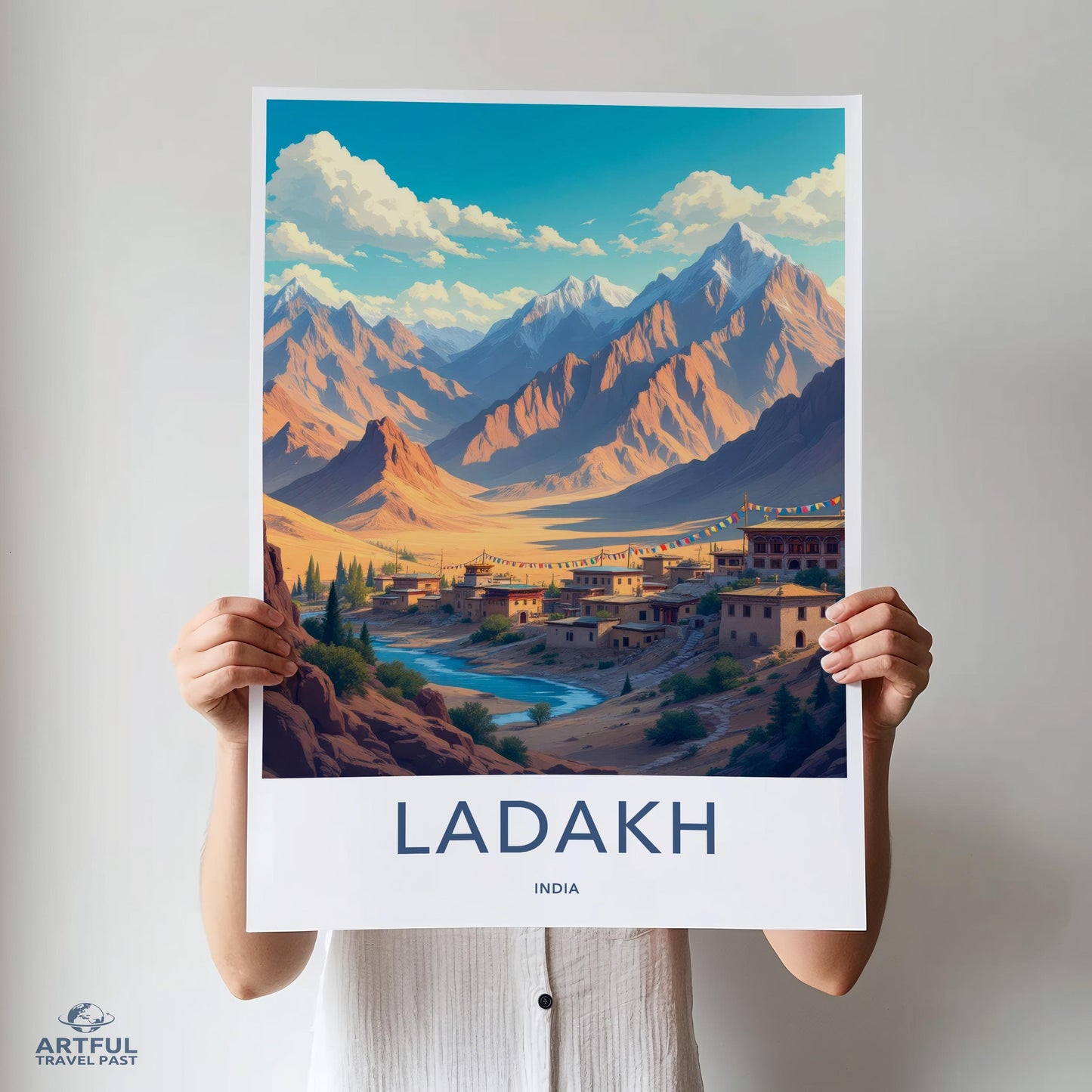 Ladakh Poster - India Wall Art