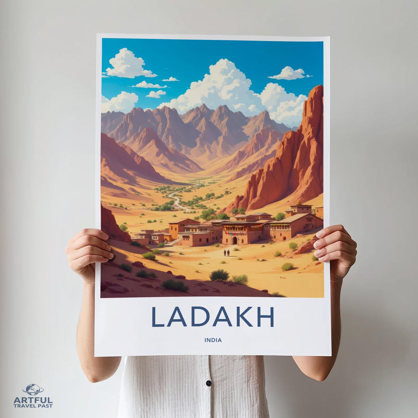 Ladakh Poster - India Wall Art