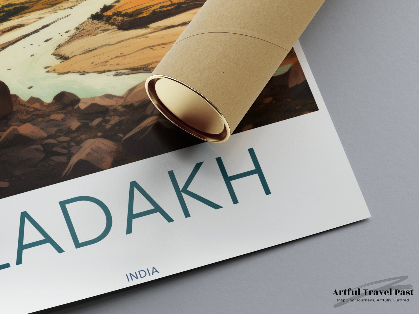 Ladakh Poster | India Wall Art | South Asia Decor