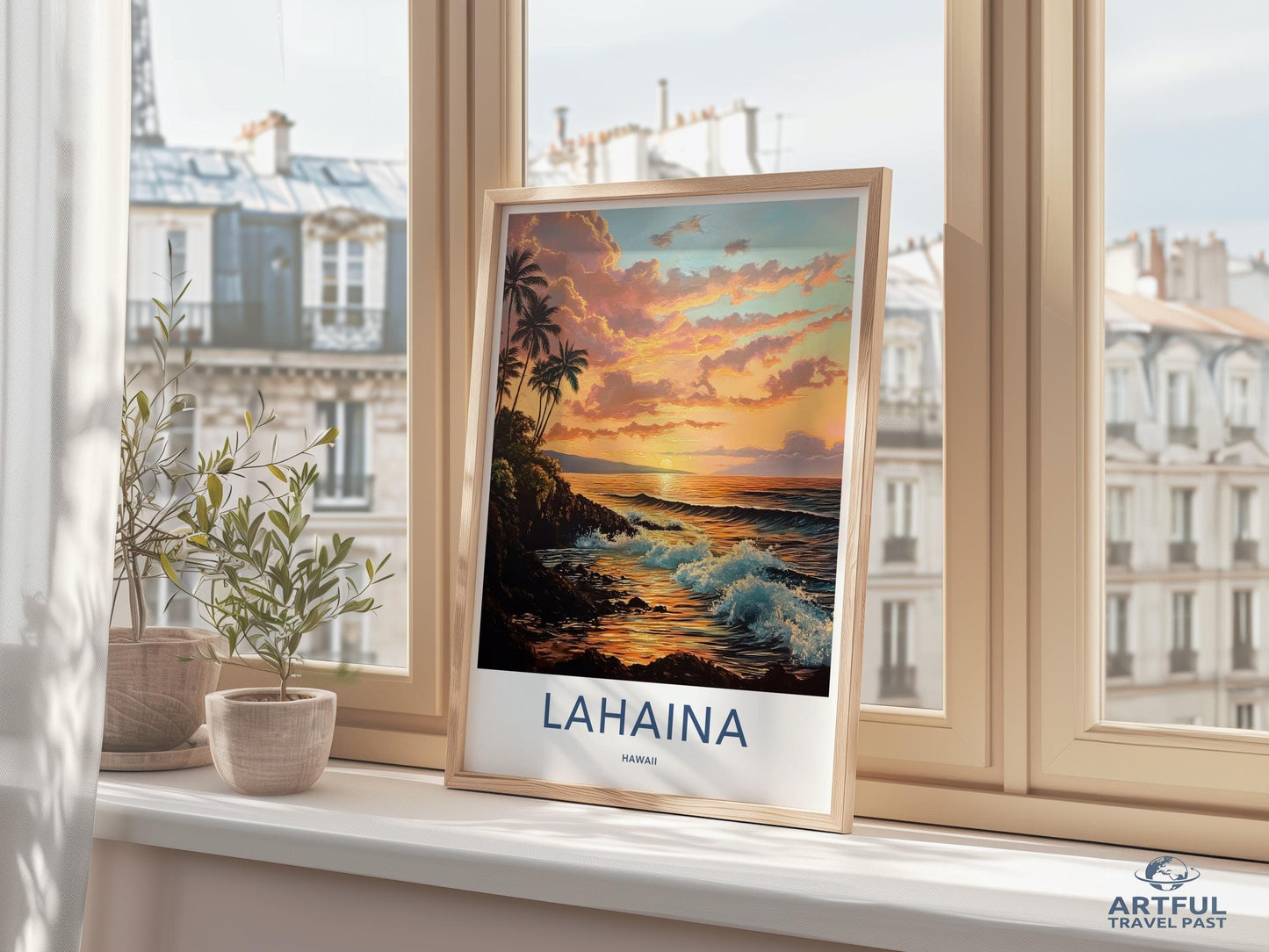 Lahaina Poster - Hawaii Wall Art