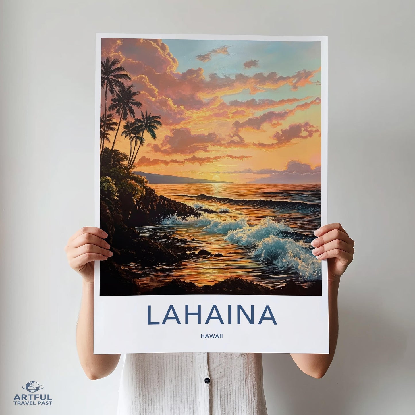 Lahaina Poster - Hawaii Wall Art