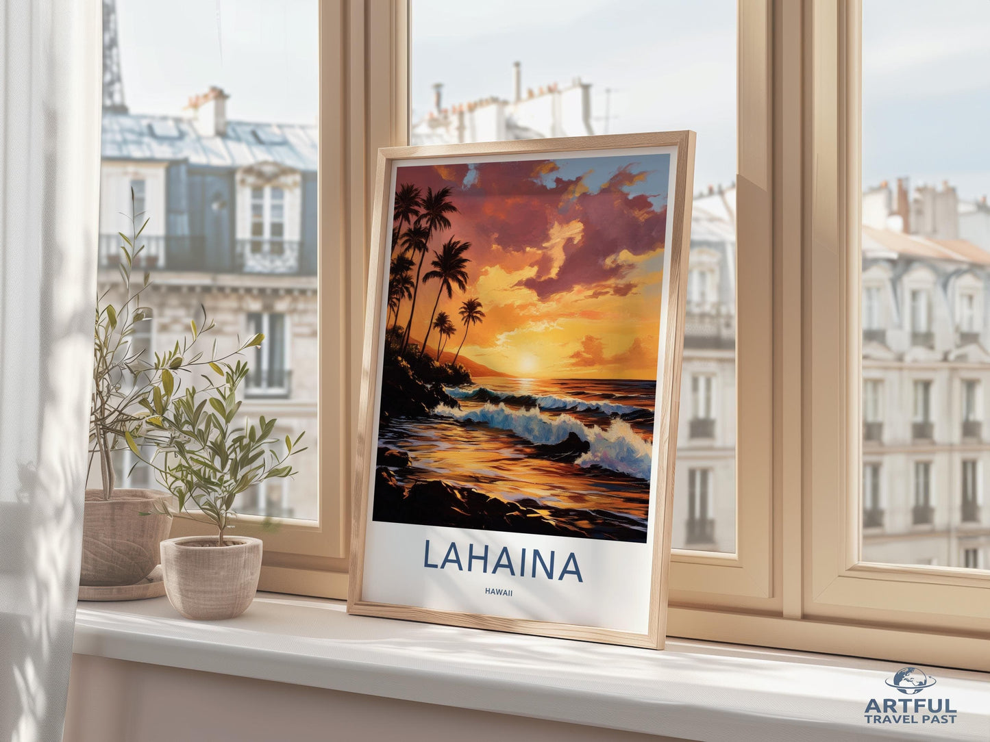 Lahaina Poster - Hawaii Wall Art
