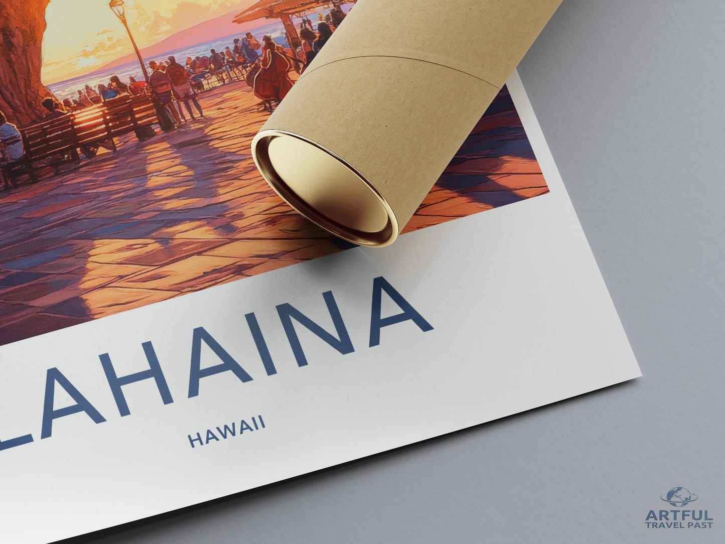 Lahaina Poster - Hawaii Wall Art