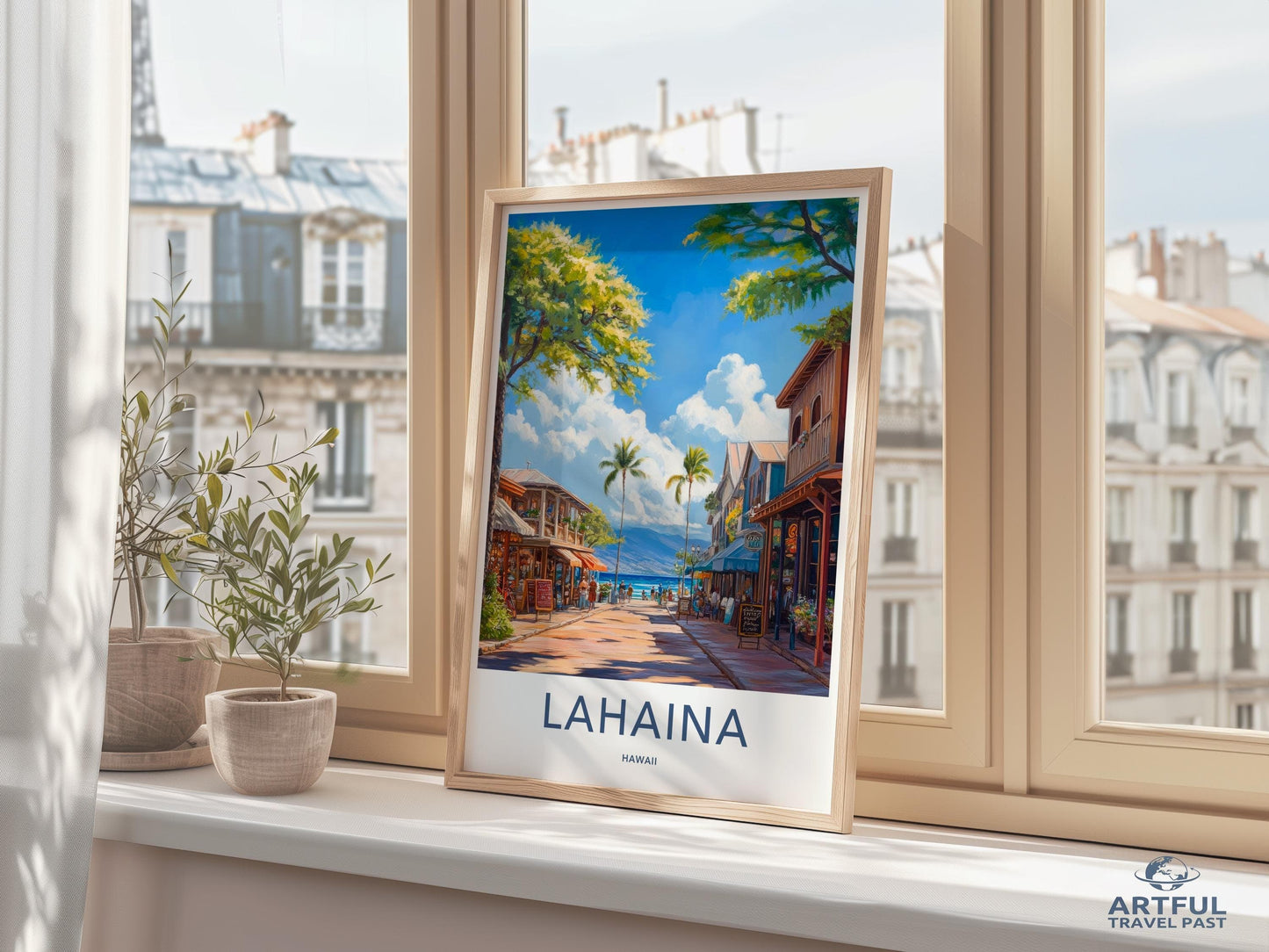Lahaina Poster - Hawaii Wall Art