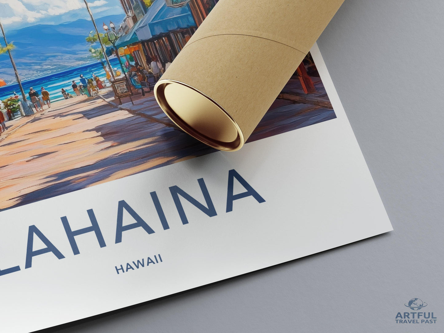 Lahaina Poster - Hawaii Wall Art