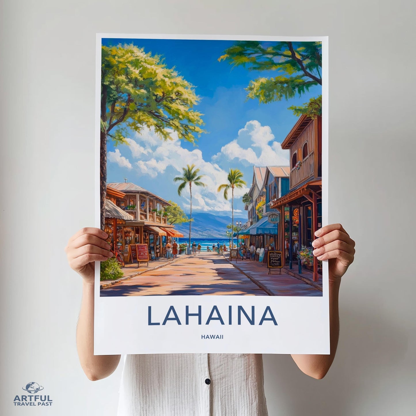 Lahaina Poster - Hawaii Wall Art