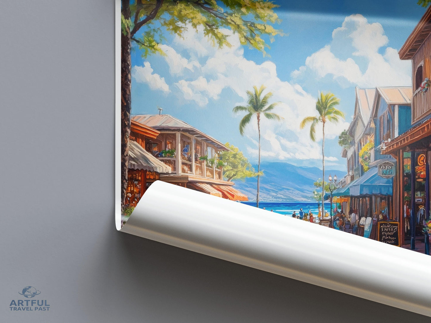 Lahaina Poster - Hawaii Wall Art