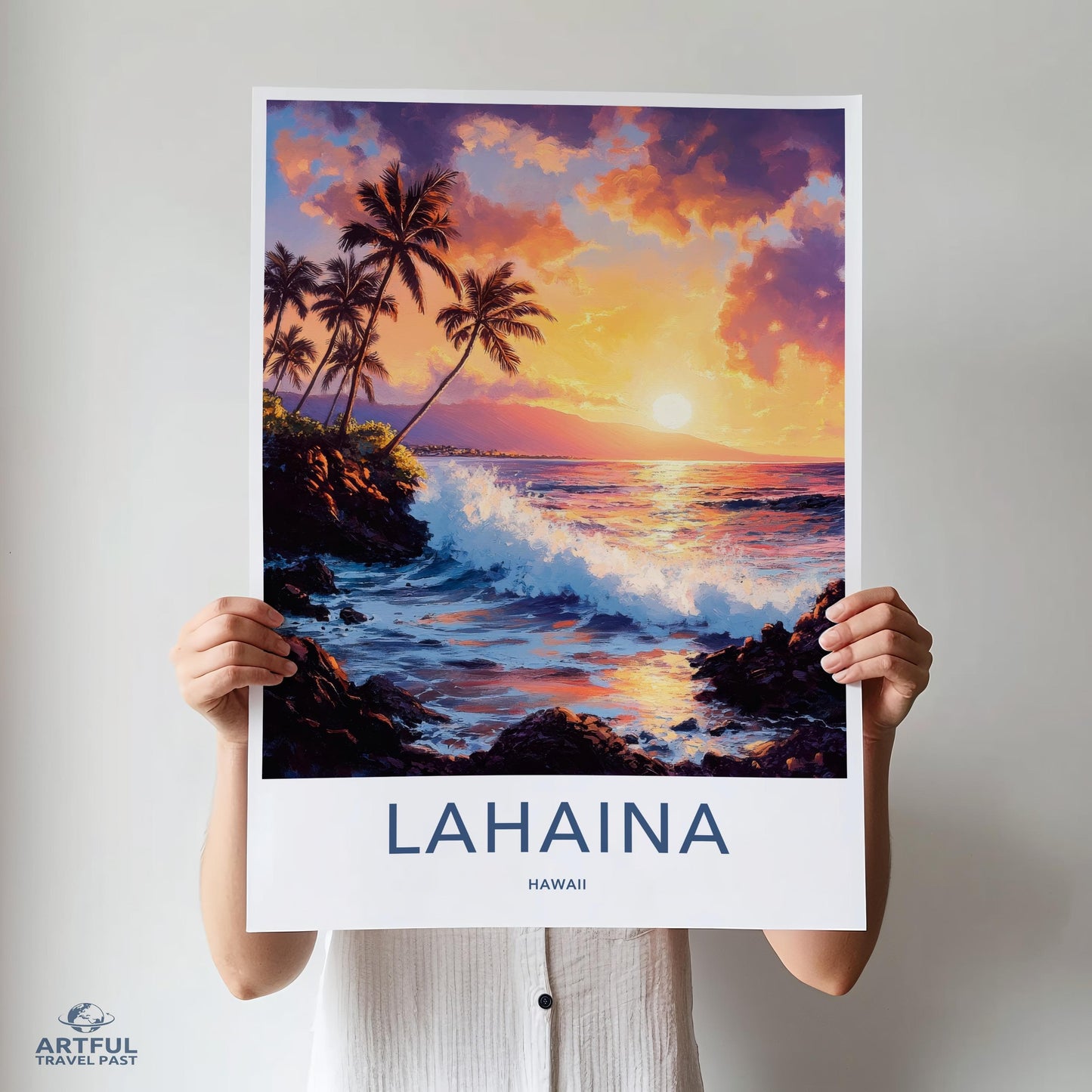 Lahaina Poster - Hawaii Wall Art