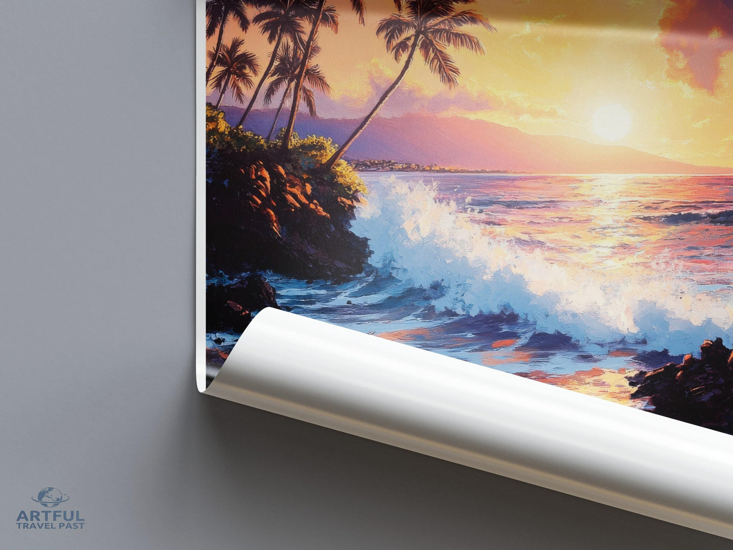 Lahaina Poster - Hawaii Wall Art