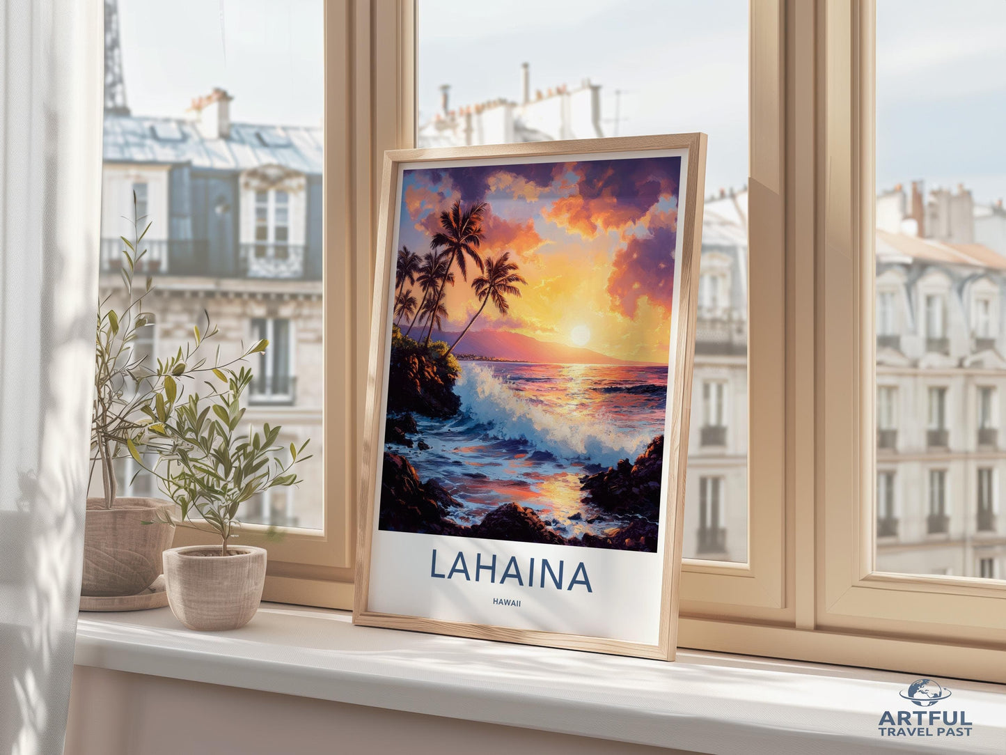 Lahaina Poster - Hawaii Wall Art