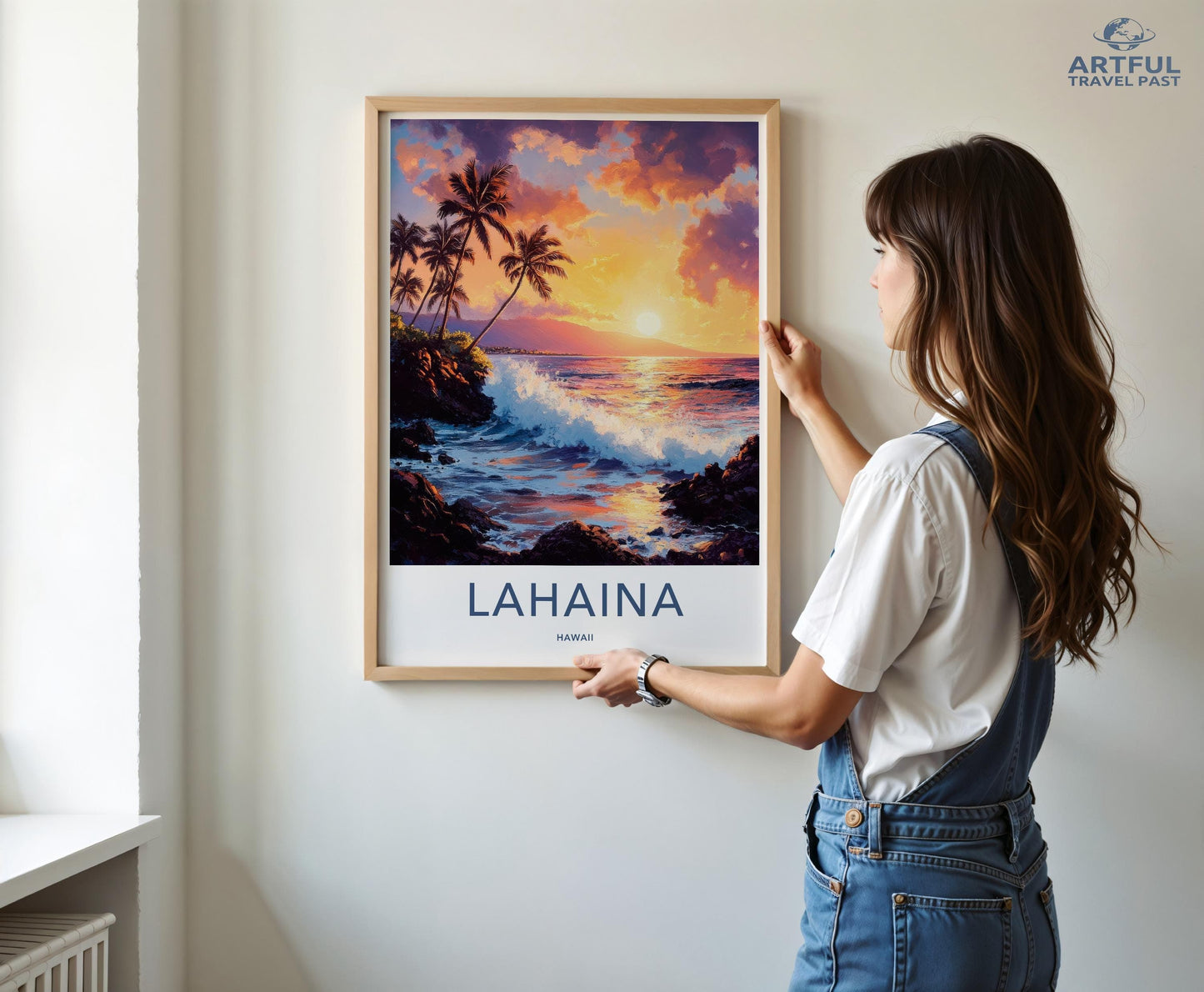 Lahaina Poster - Hawaii Wall Art