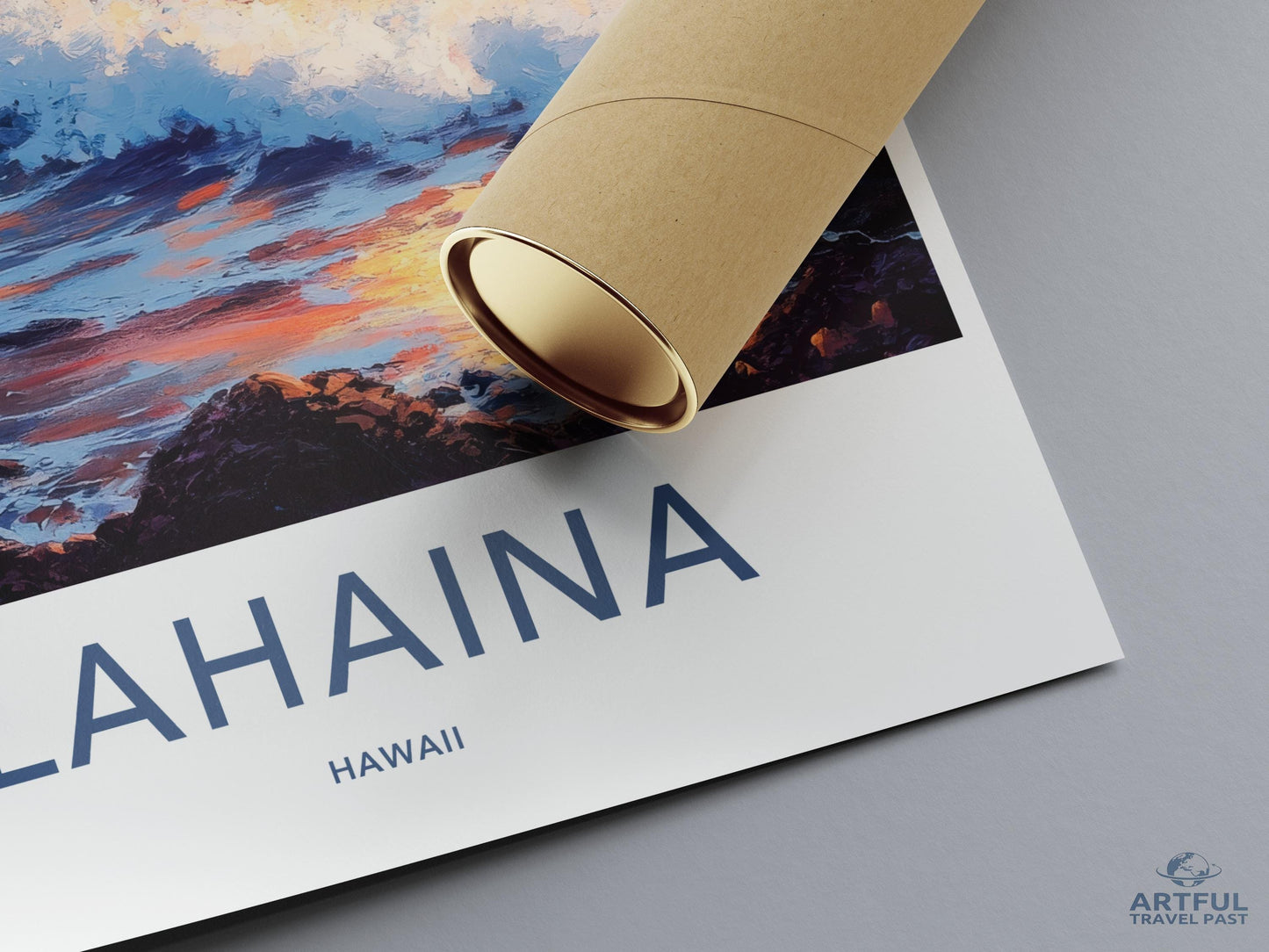 Lahaina Poster - Hawaii Wall Art