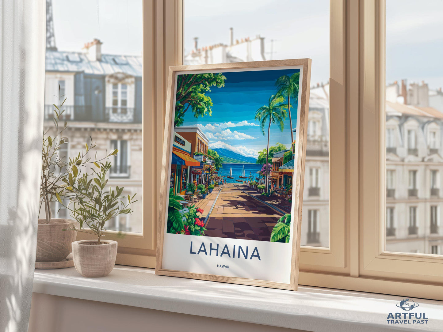 Lahaina Poster - Hawaii Wall Art