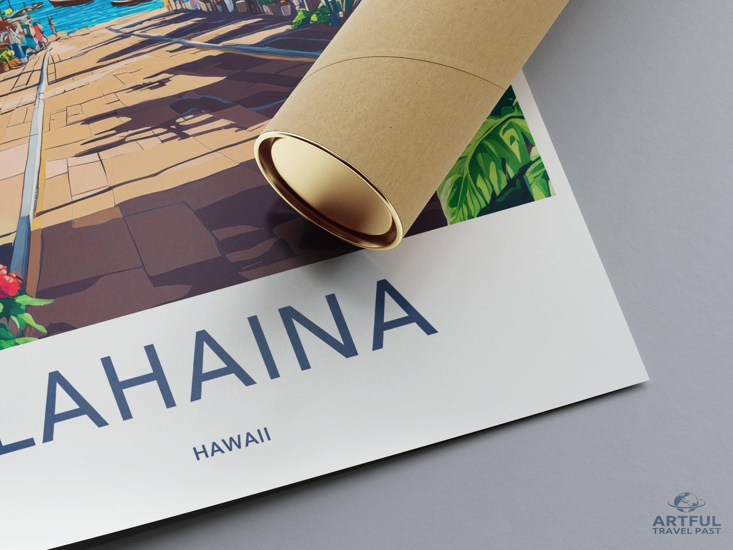 Lahaina Poster - Hawaii Wall Art