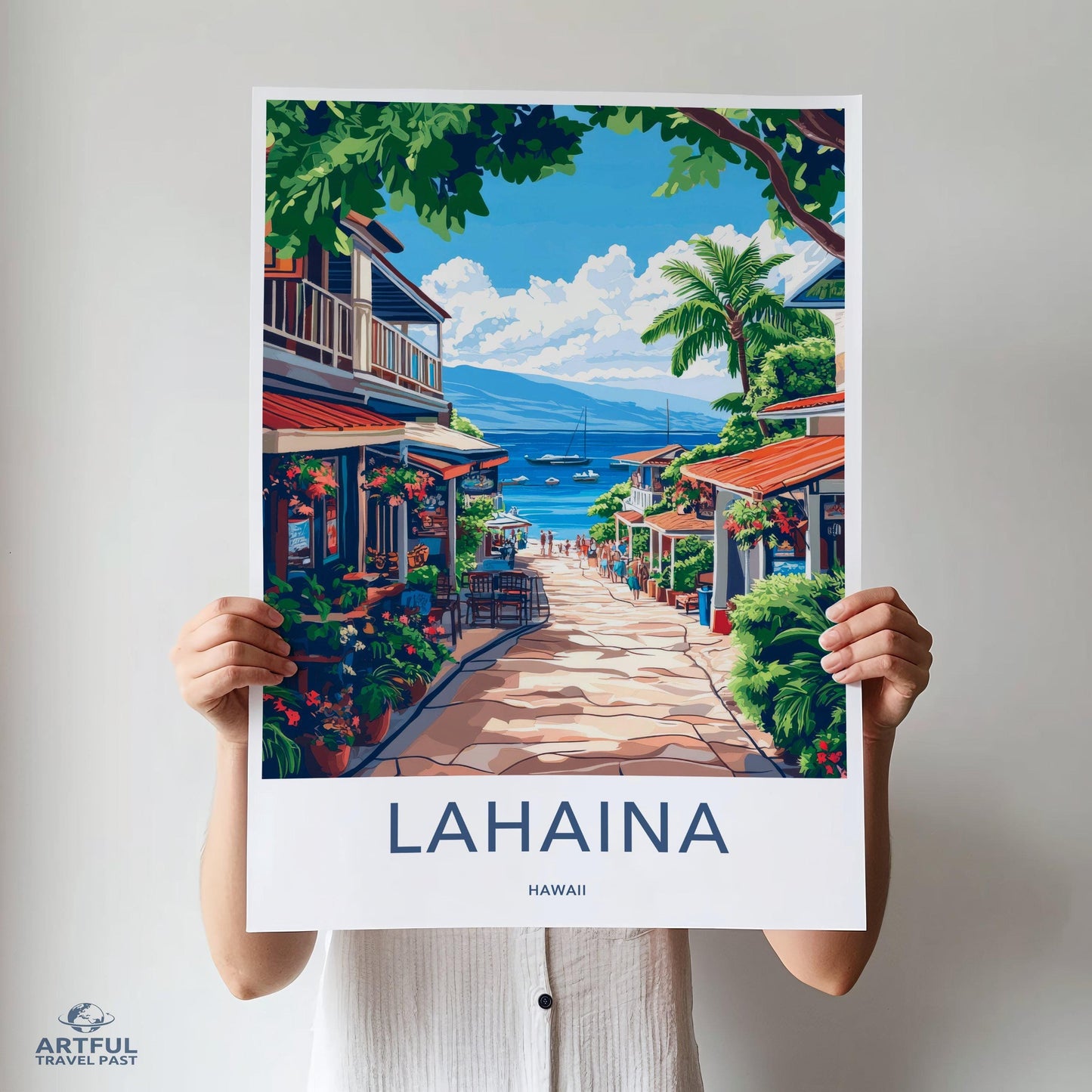 Lahaina Poster - Hawaii Wall Art