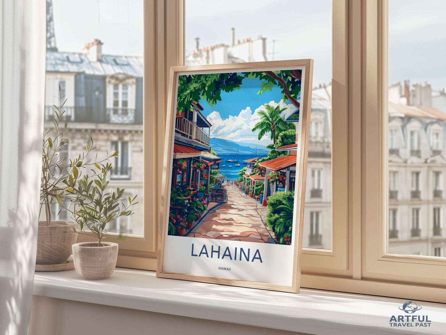 Lahaina Poster - Hawaii Wall Art