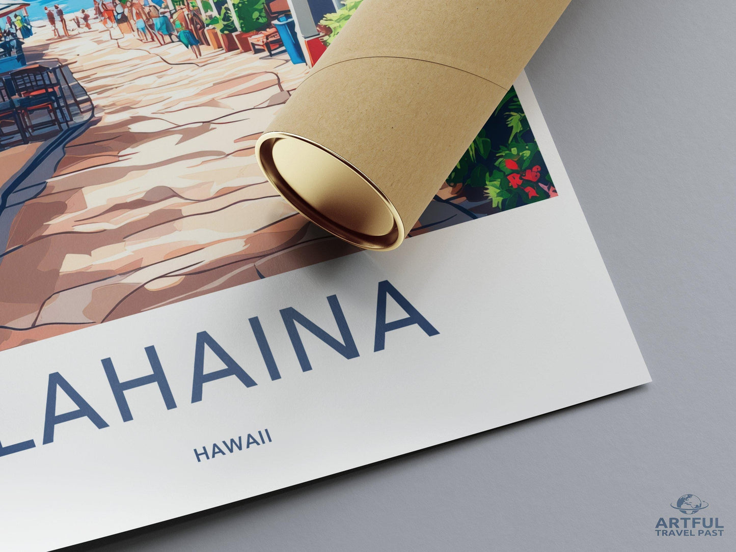 Lahaina Poster - Hawaii Wall Art