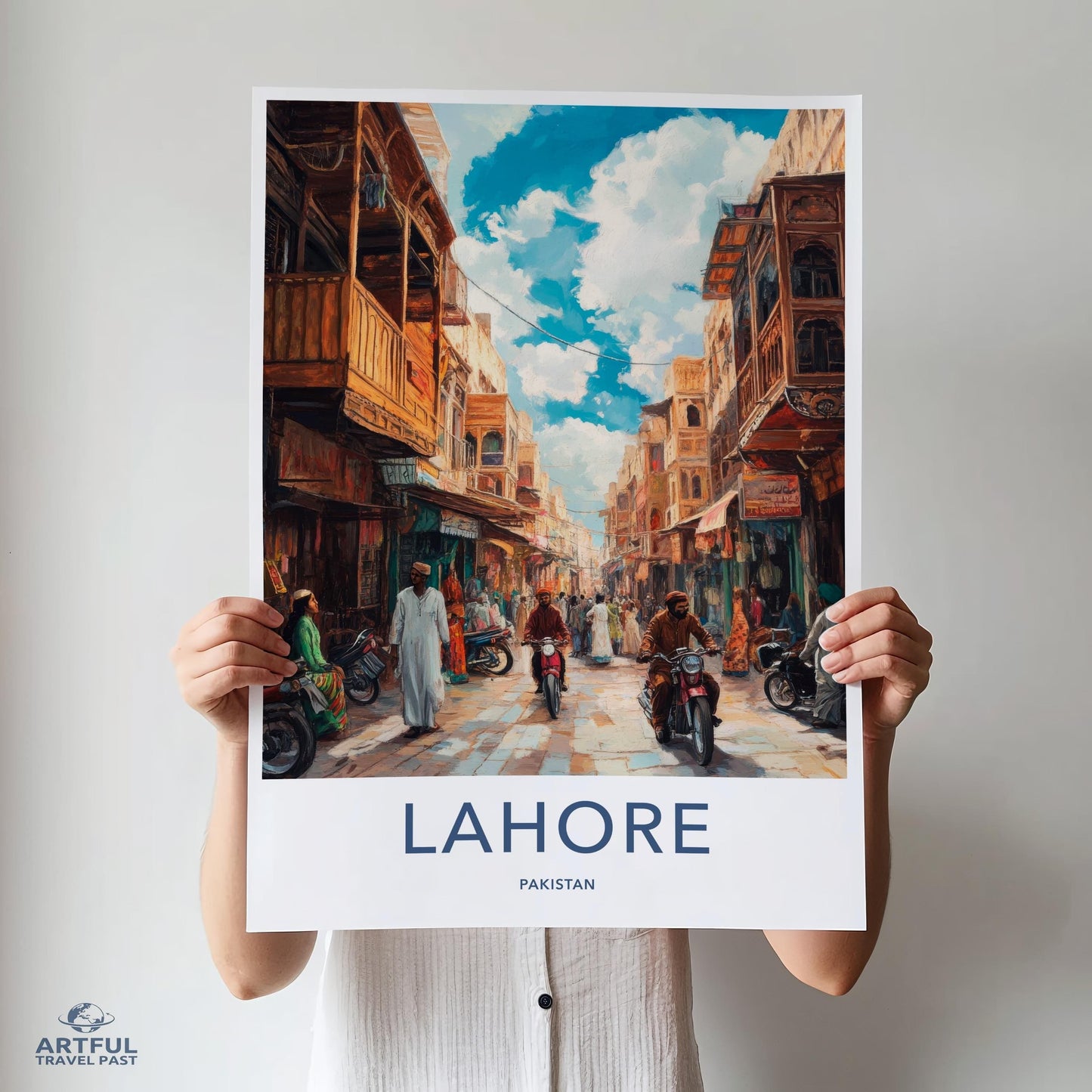 Lahore Poster - Pakistan Wall Art