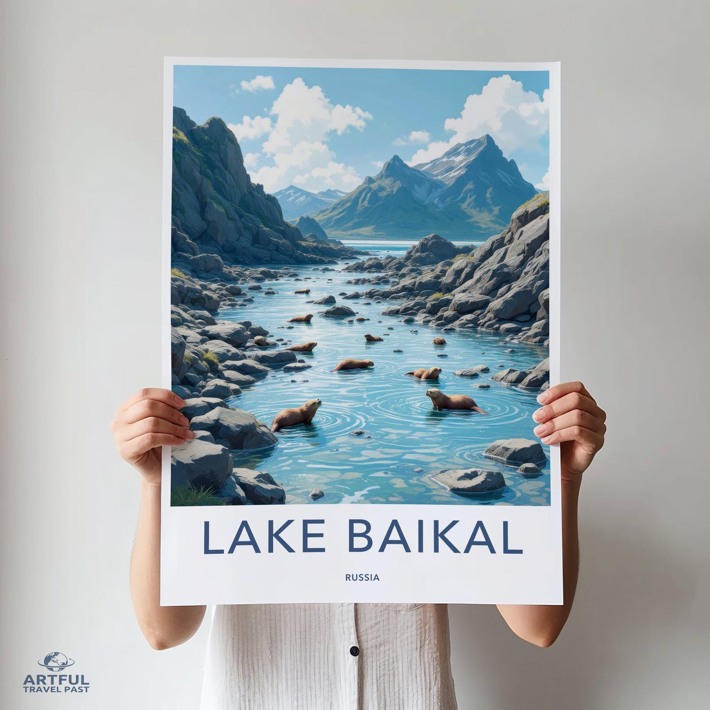 Lake Baikal Poster - Russia Wall Art