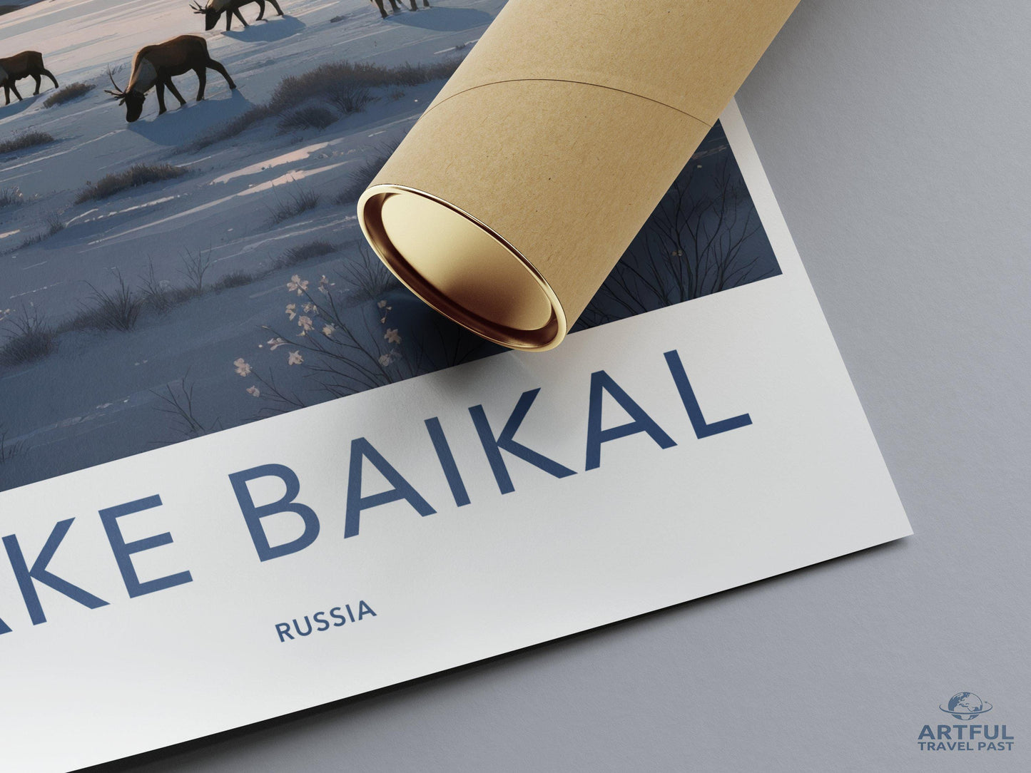 Lake Baikal Poster | Russia Wall Art | Eastern Europe Art