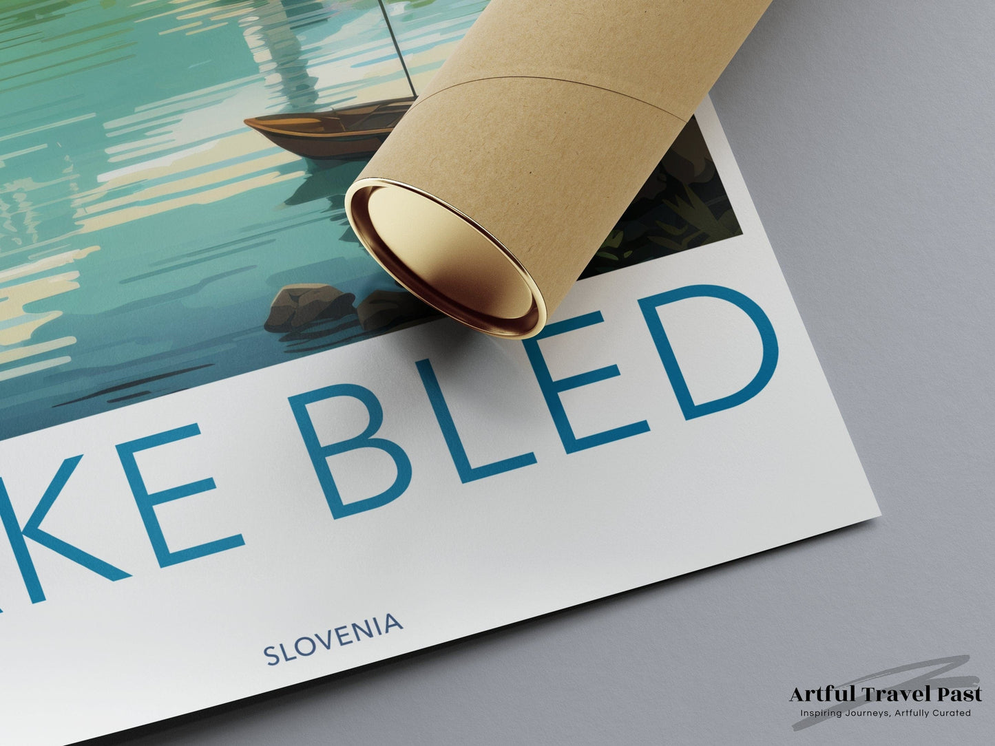 Lake Bled Poster - Slovenia Wall Art