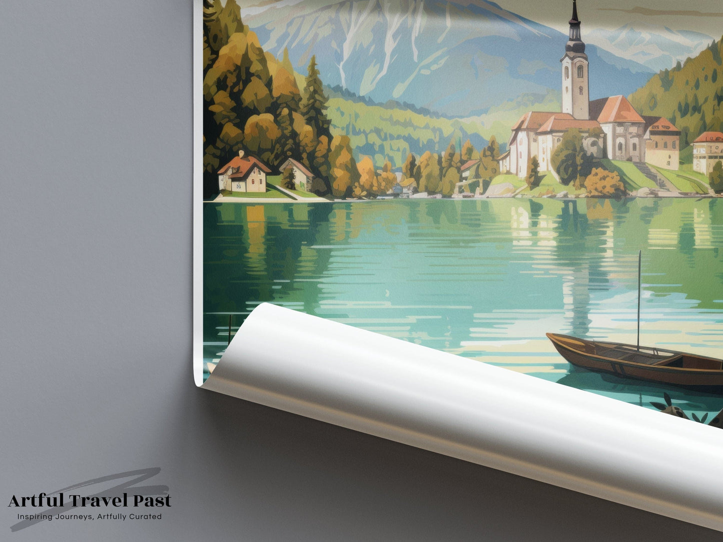 Lake Bled Poster - Slovenia Wall Art