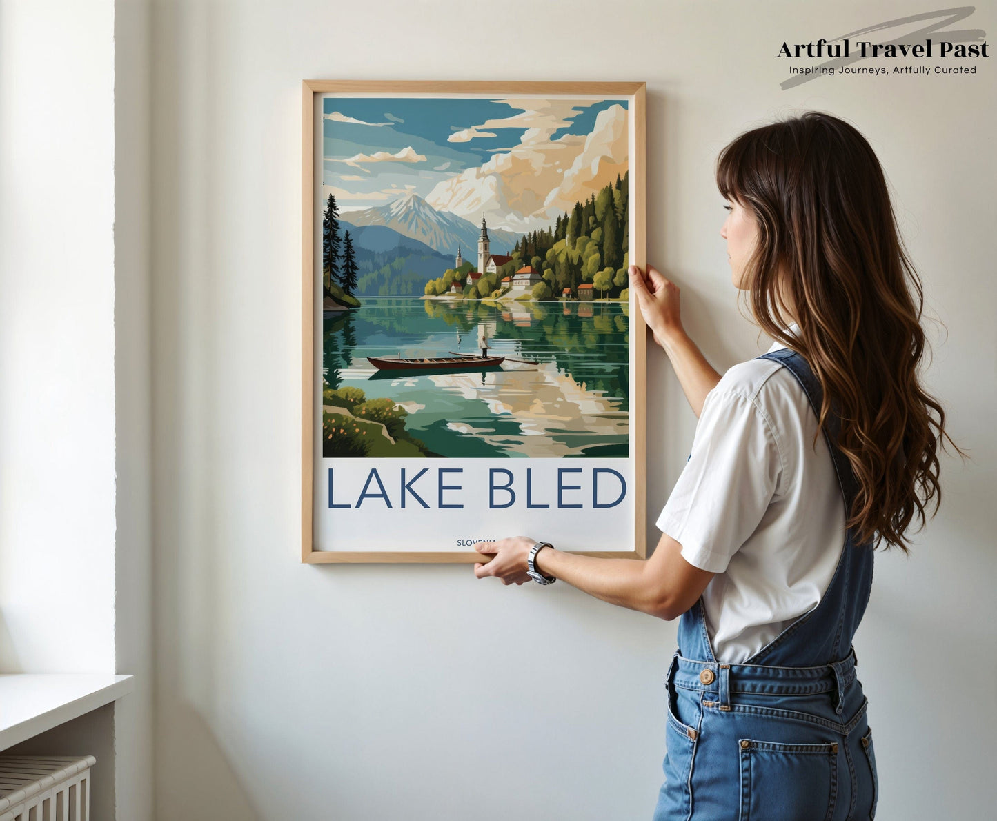 Lake Bled Poster - Slovenia Wall Art
