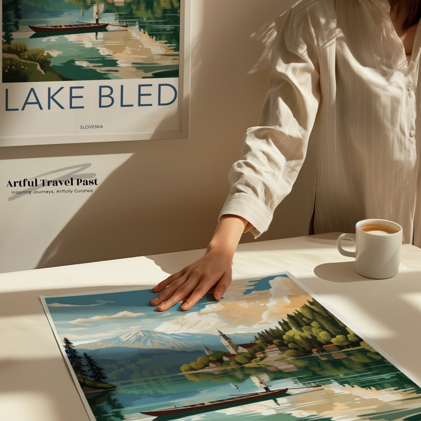 Lake Bled Poster - Slovenia Wall Art