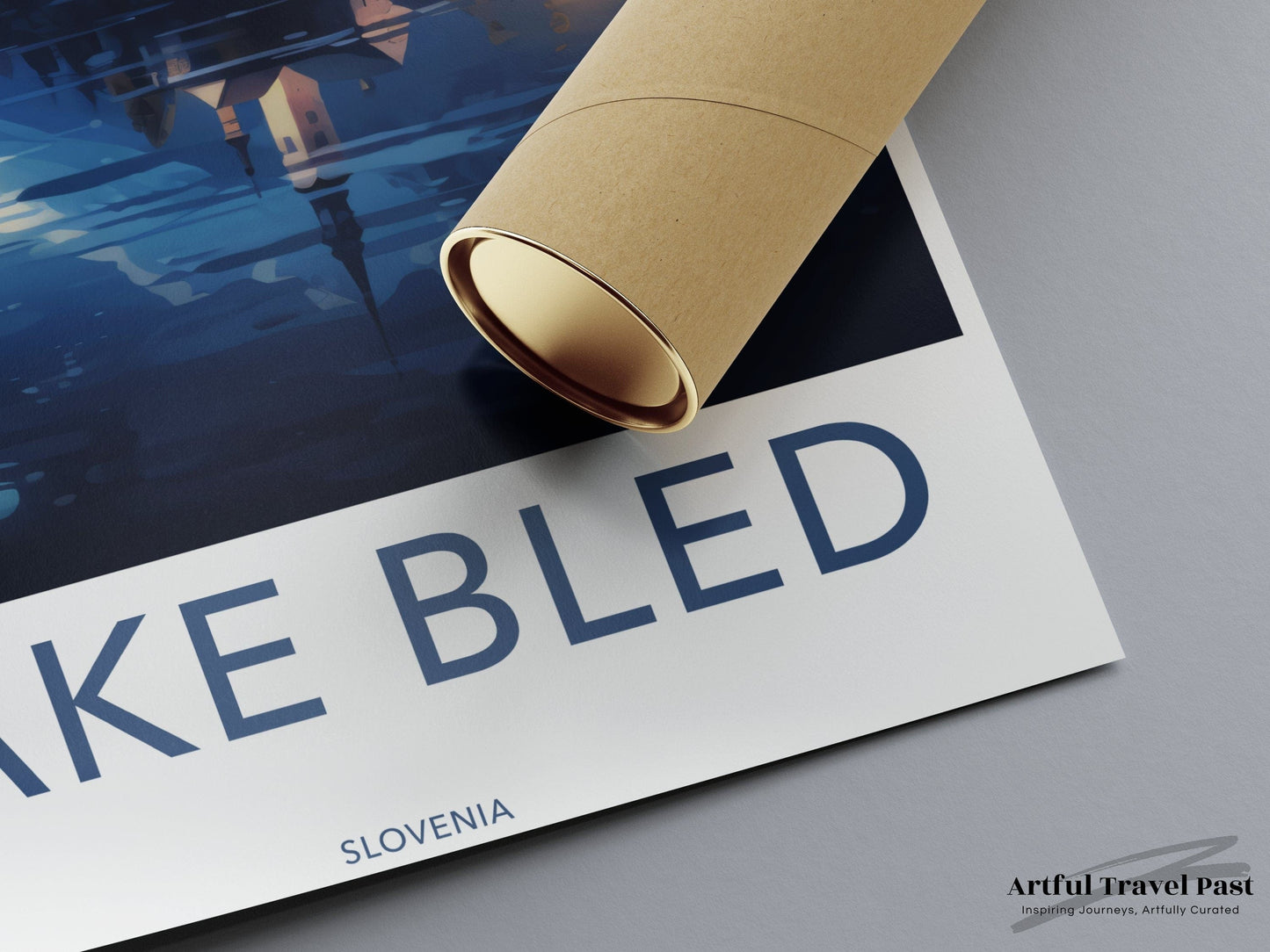 Lake Bled Poster | Slovenia Wall Art | Eastern Europe Artwork