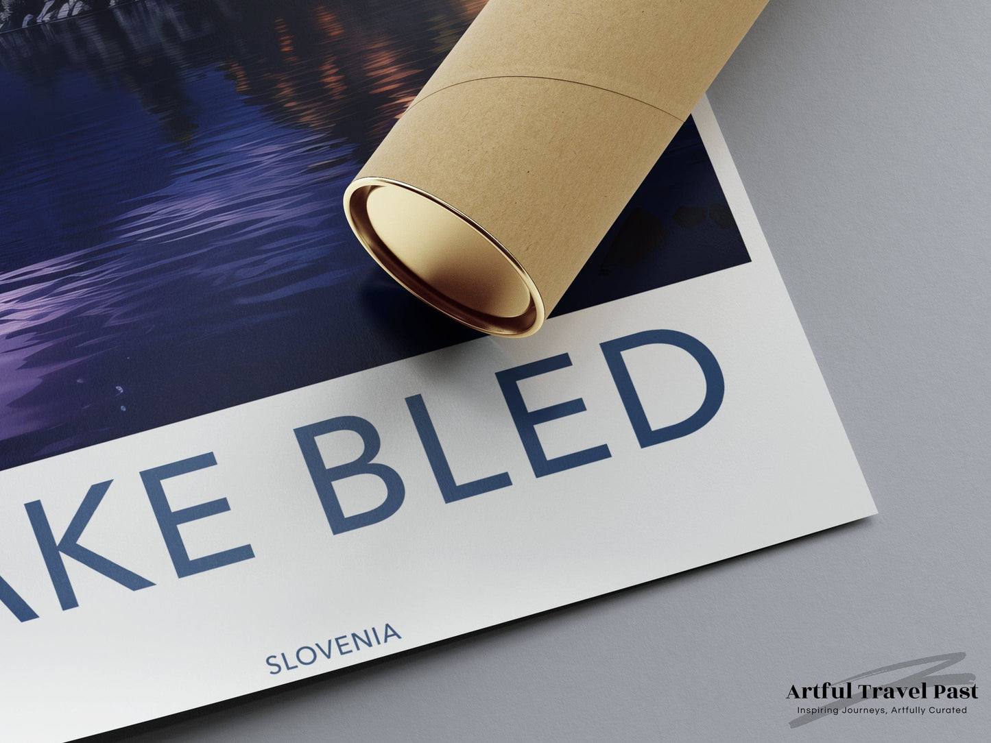 Lake Bled Poster | Slovenia Wall Art | Eastern Europe Decor