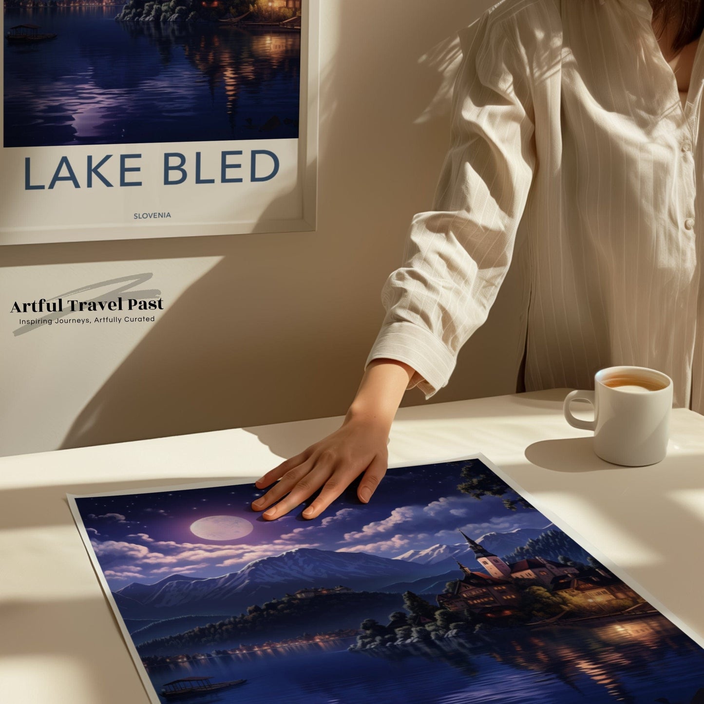 Lake Bled Poster | Slovenia Wall Art | Eastern Europe Decor