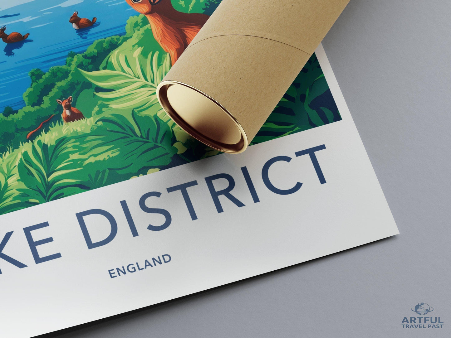 Lake District Poster - England Wall Art