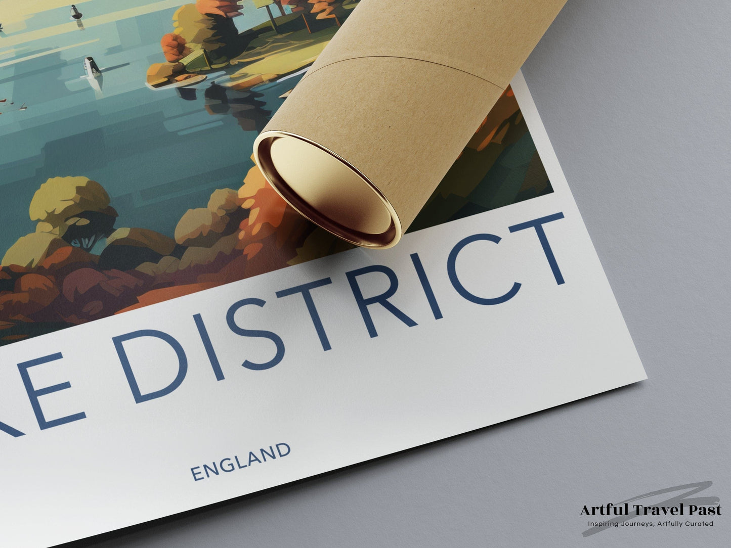 Lake District Poster - England Wall Art