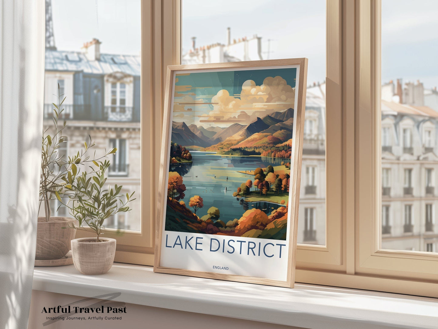 Lake District Poster - England Wall Art