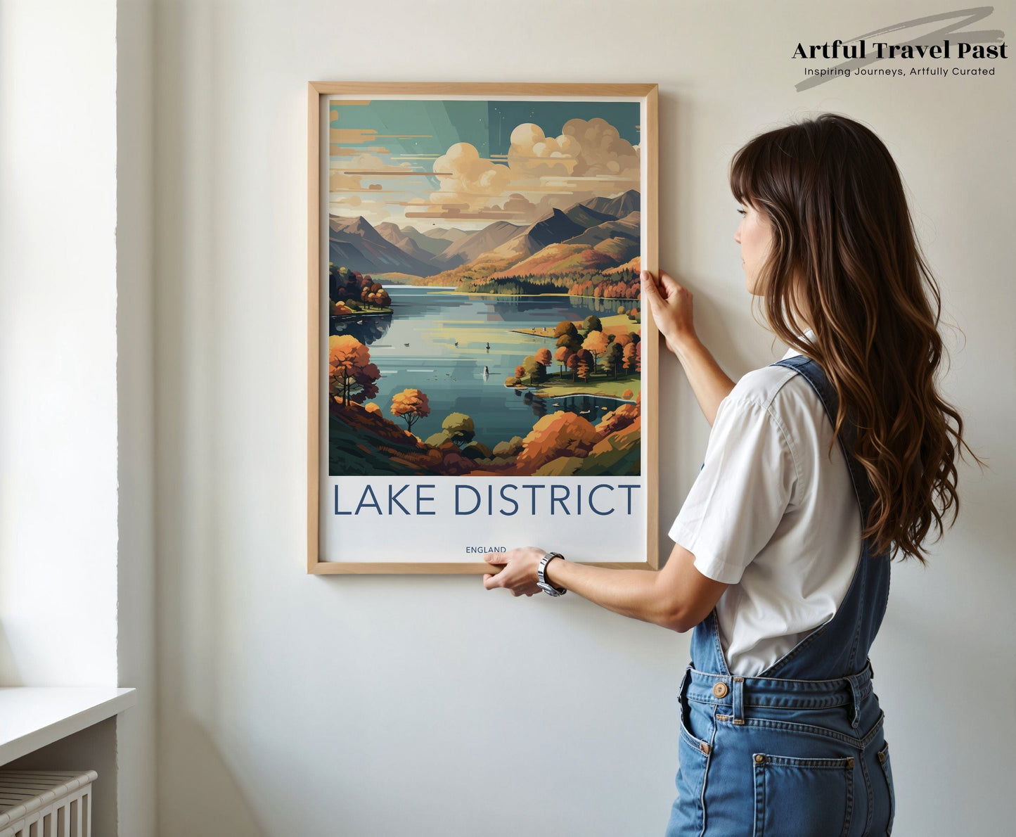 Lake District Poster - England Wall Art