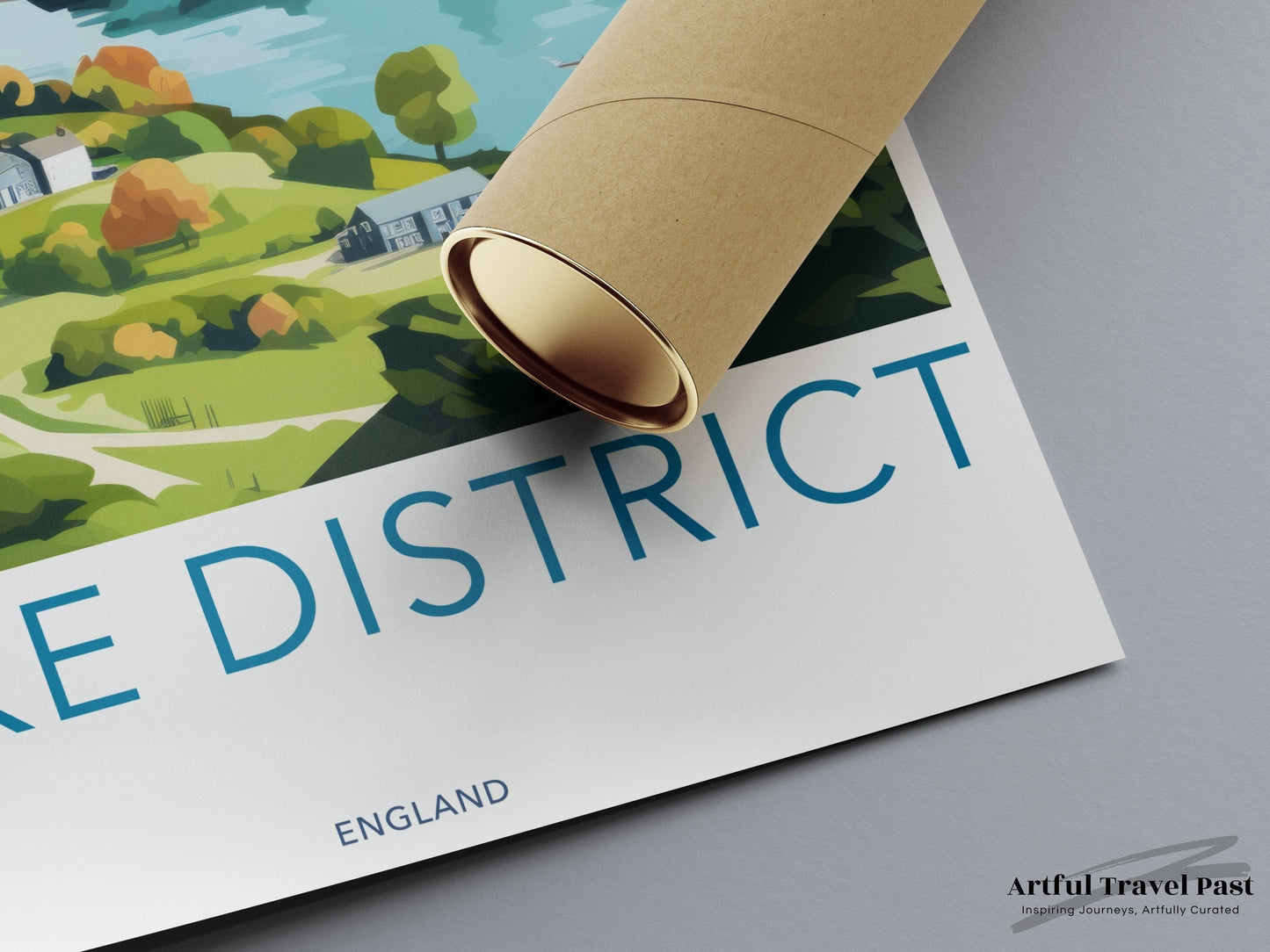 Lake District Poster | England Wall Art | UK Decor