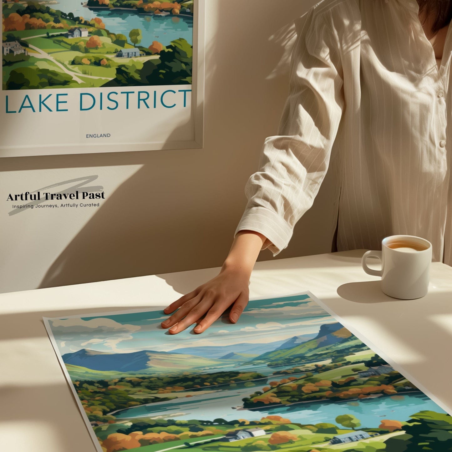 Lake District Poster | England Wall Art | UK Decor