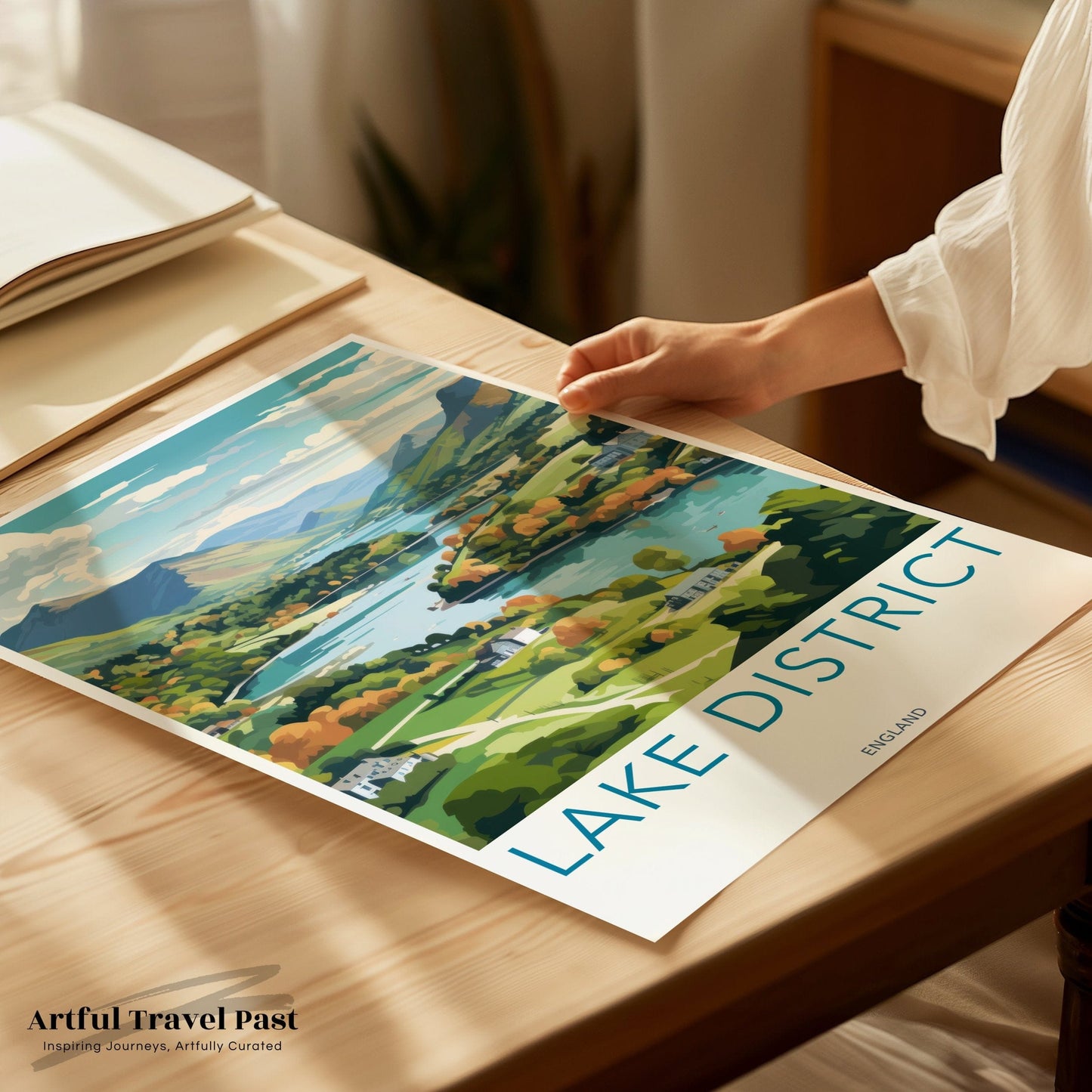 Lake District Poster | England Wall Art | UK Decor