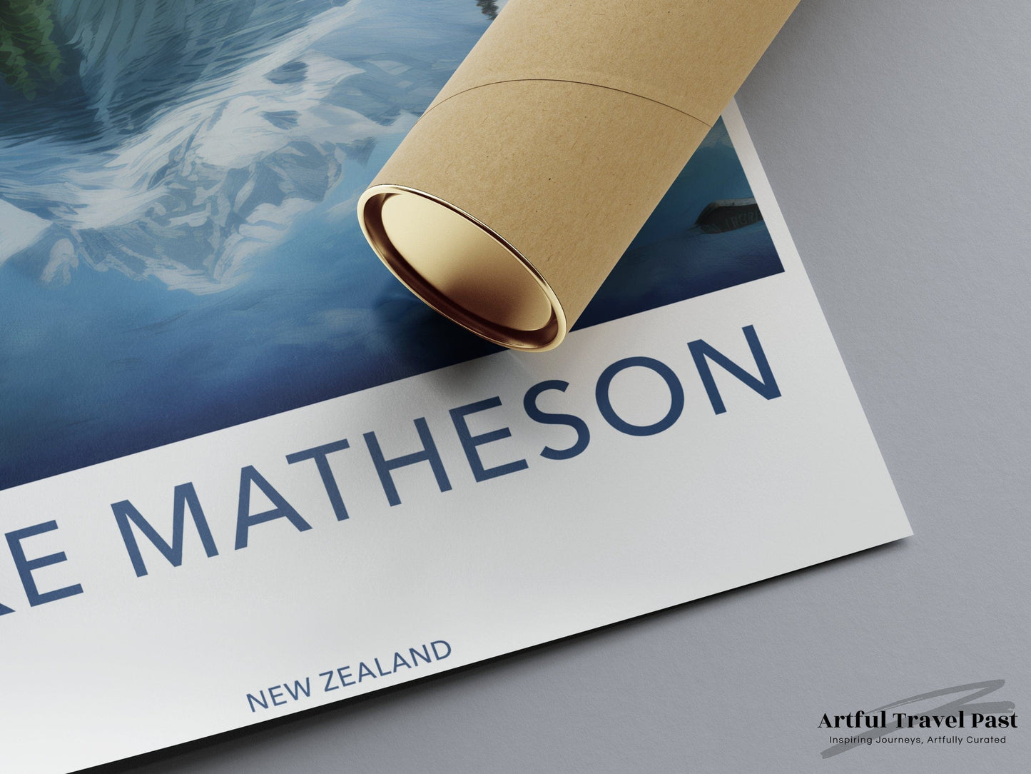 Lake Matheson Poster - New Zealand Wall Art