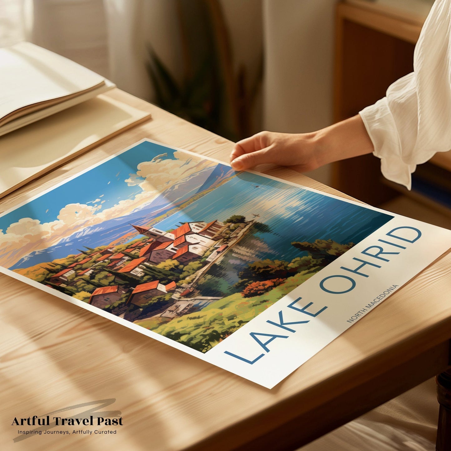 Lake Ohrid Poster - North Macedonia Wall Art